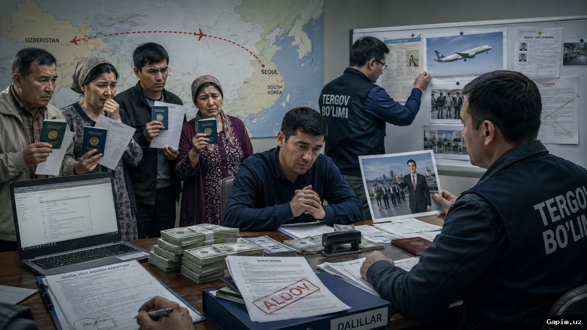 🇺🇿⚖️ Uzbekistan Uncovers New Fraud Cases Promising Jobs and Study in South Korea and Canada
