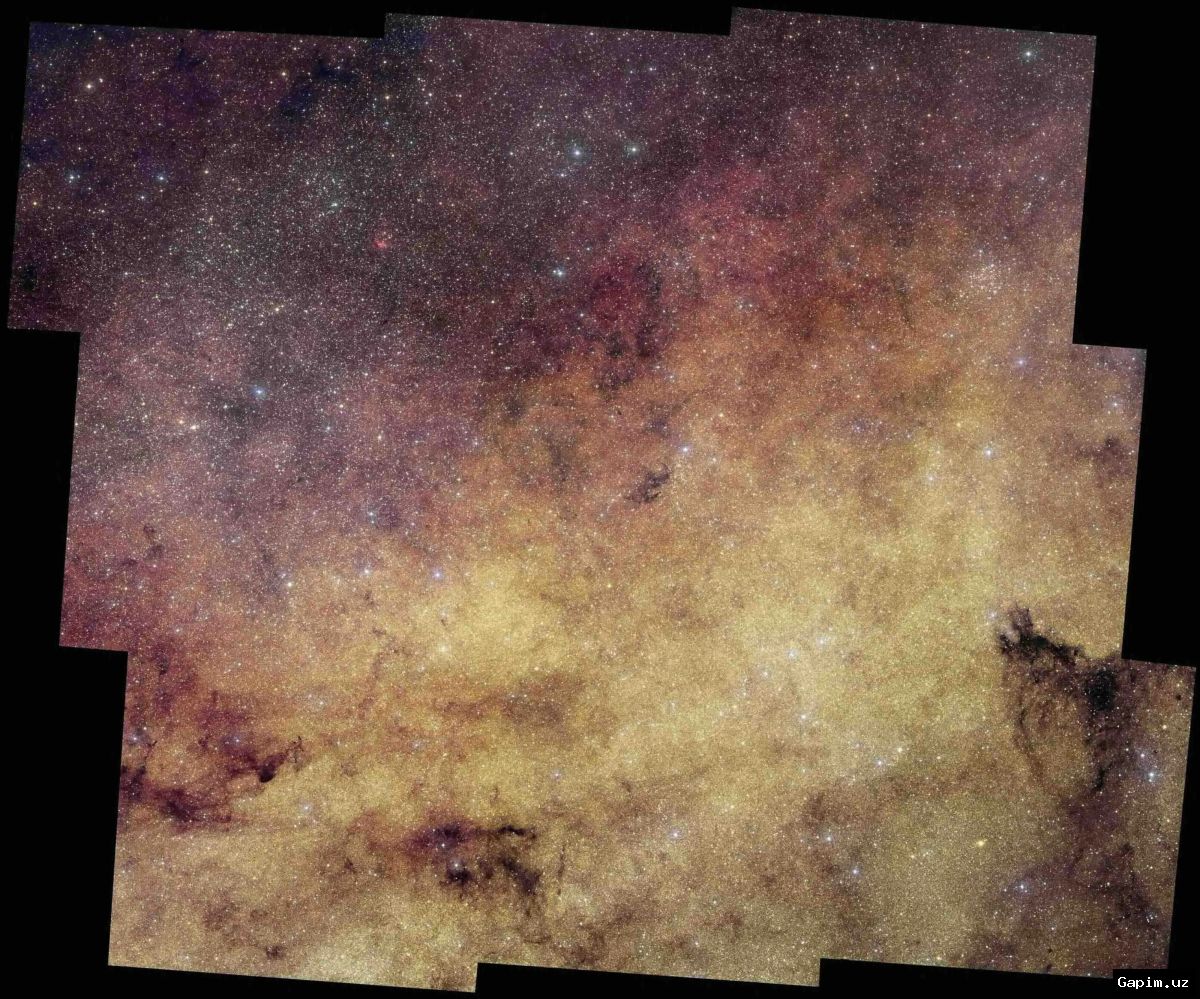 🌌🔭 ESA представило самое детализированное изображение центра Млечного Пути