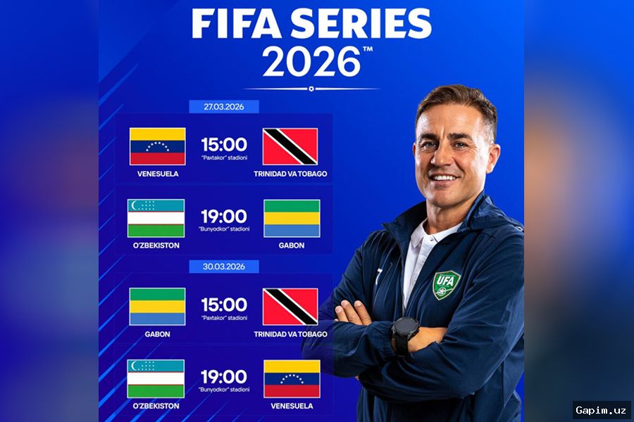 ⚽️🏆 Сборная Узбекистана уверенно победила Габон со счетом 3:1 на старте FIFA Series в Ташкенте