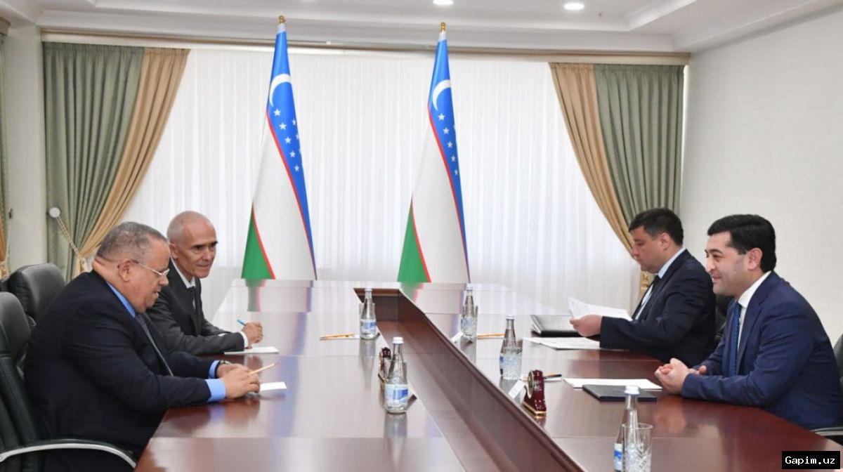 🤝🇩🇿 Встреча главы МИД Узбекистана с послом Алжира