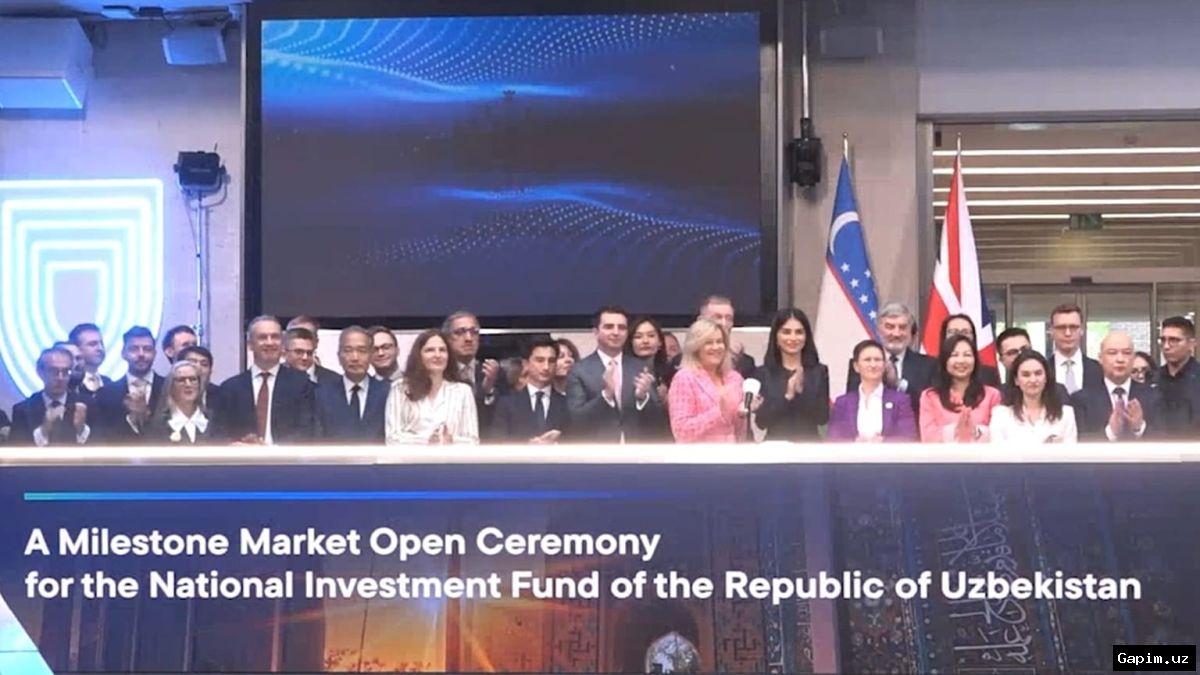 💰📈 O‘zbekiston milliy investitsiya fondi London fond birjasiga 2,4 milliard dollarlik aktivlarni chiqardi