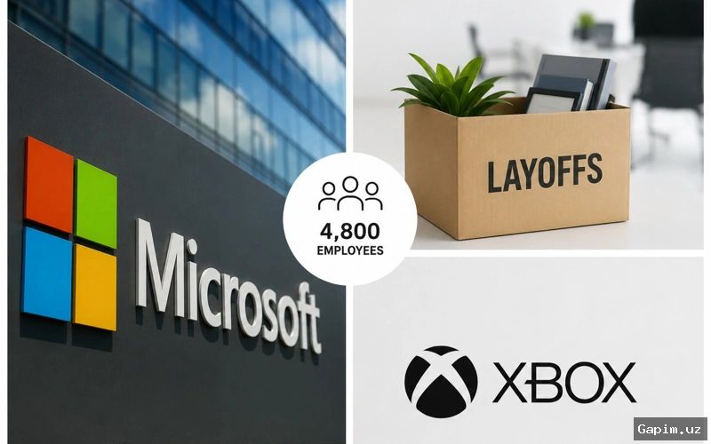 🎮💼 Microsoft сокращает 4800 сотрудников в подразделении Xbox