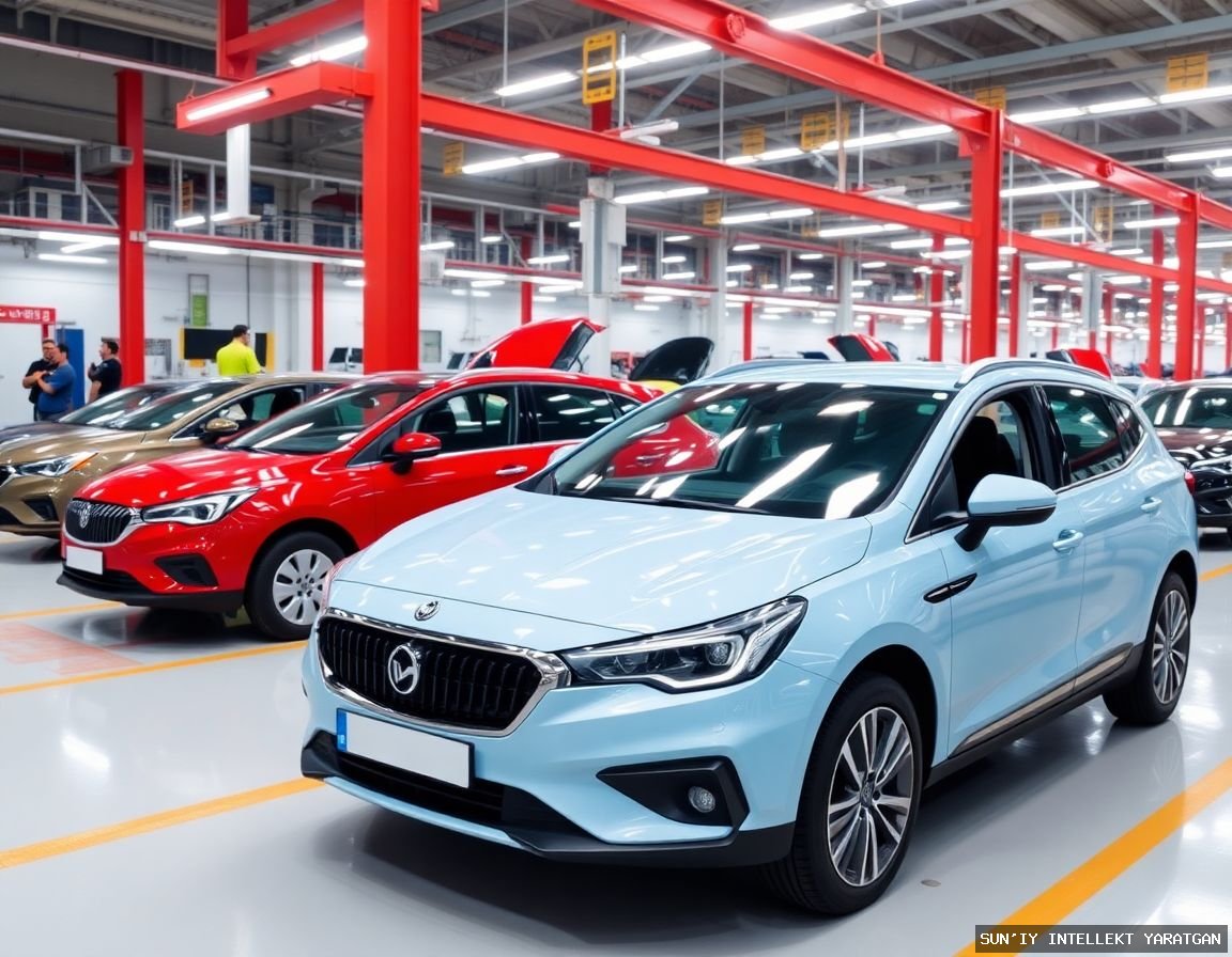 Узбекистан намерен увеличить производство автомобилей до 510 000 единиц в год