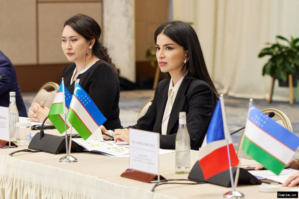 🇺🇿🤝 Саида Мирзиёева поблагодарила президента Франции за теплый прием