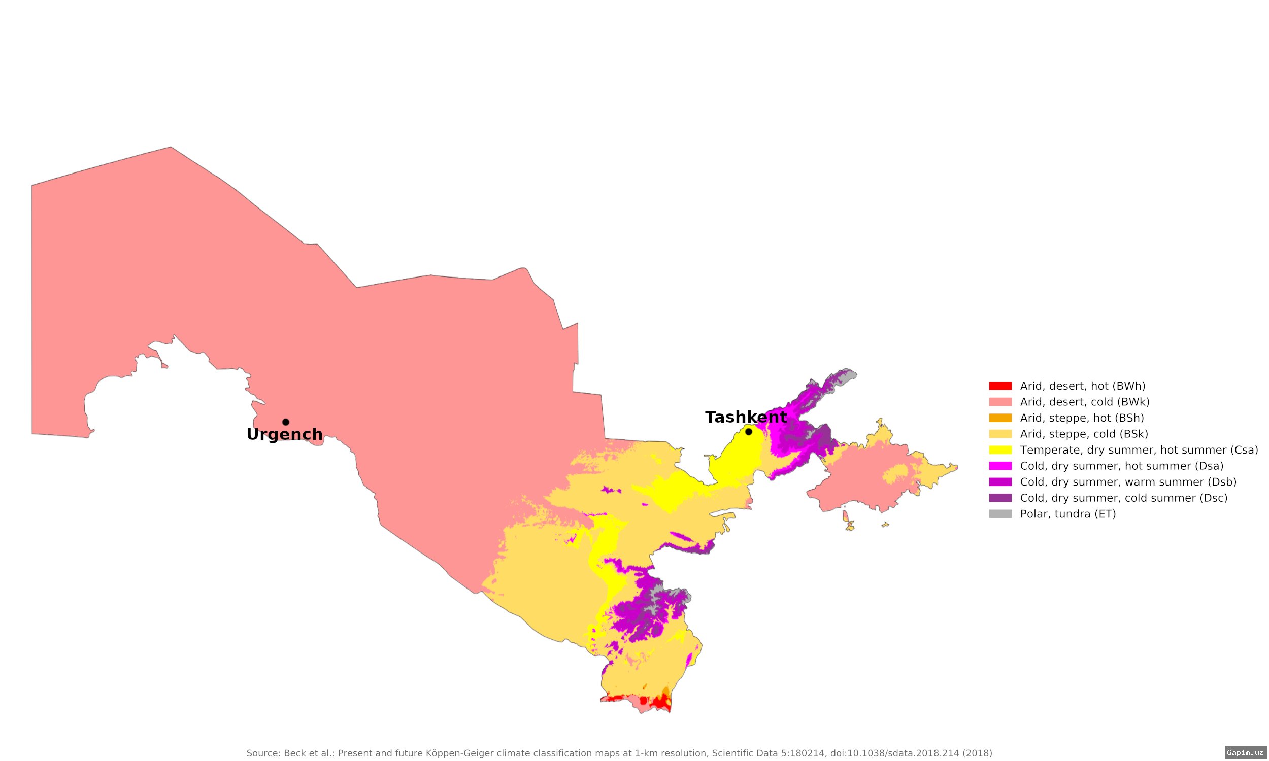 🌤️🌡️ Dry and Warm Weather Expected Across Uzbekistan Until Weekend