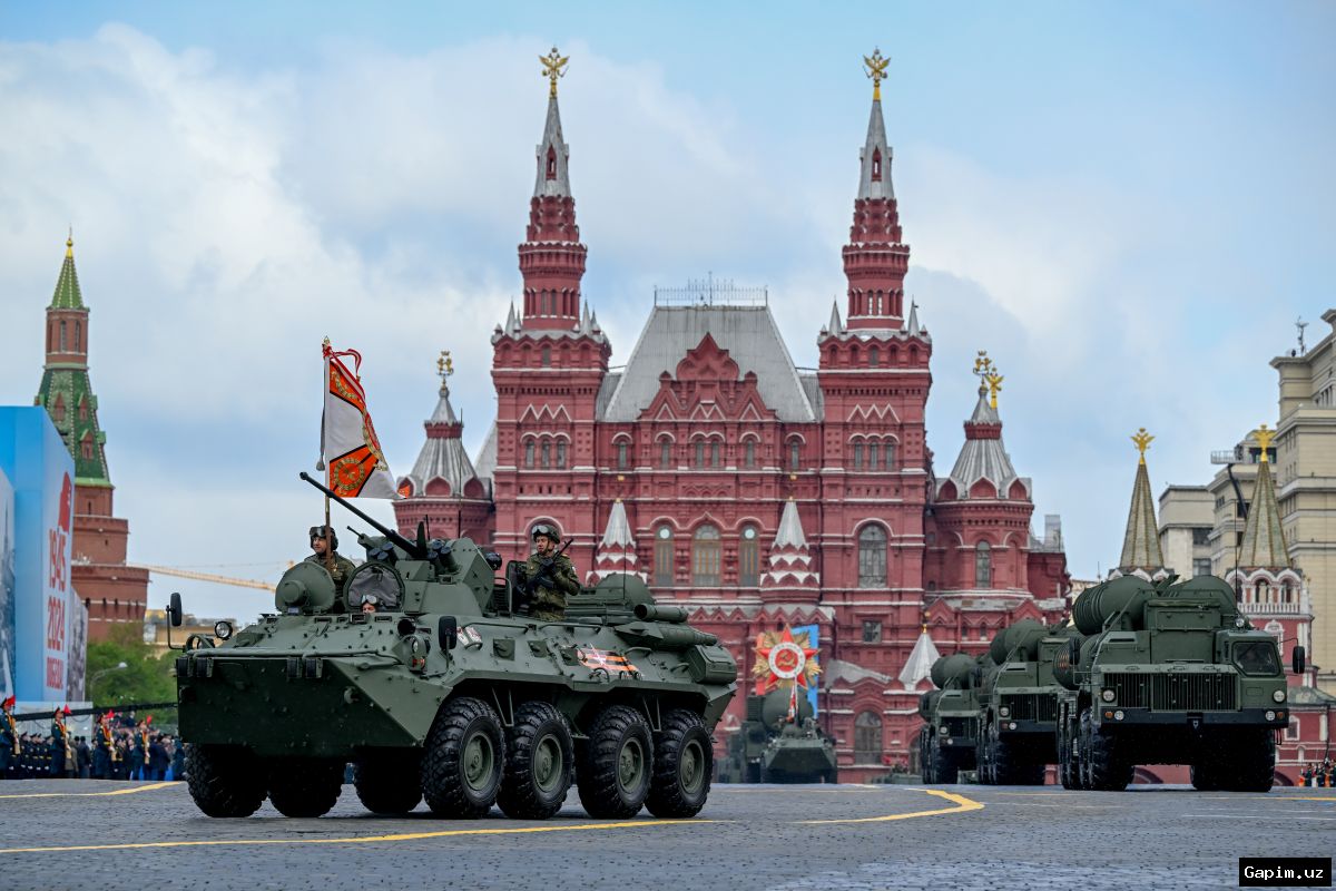 🇷🇺🎖️ Rossiyada G‘alaba kuni paradi kichraytirilgan shaklda o‘tkazildi