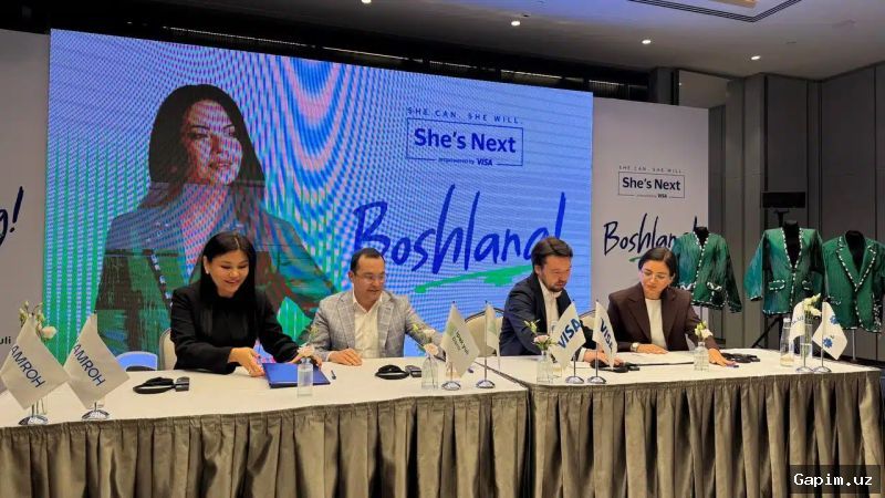 💼🚀 She’s Next Tashabbusi: O‘zbekistonlik Ayollar Tadbirkorligini Qo‘llab-quvvatlash