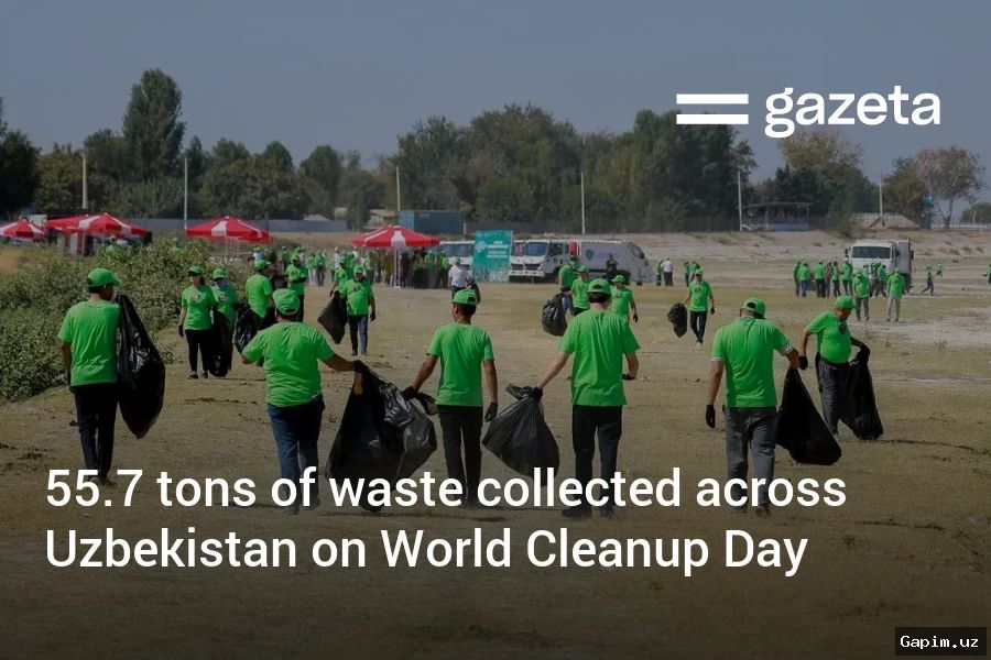 🌍♻️ В Узбекистане Проведена Масштабная Эко-Акция в Международный День Без Отходов