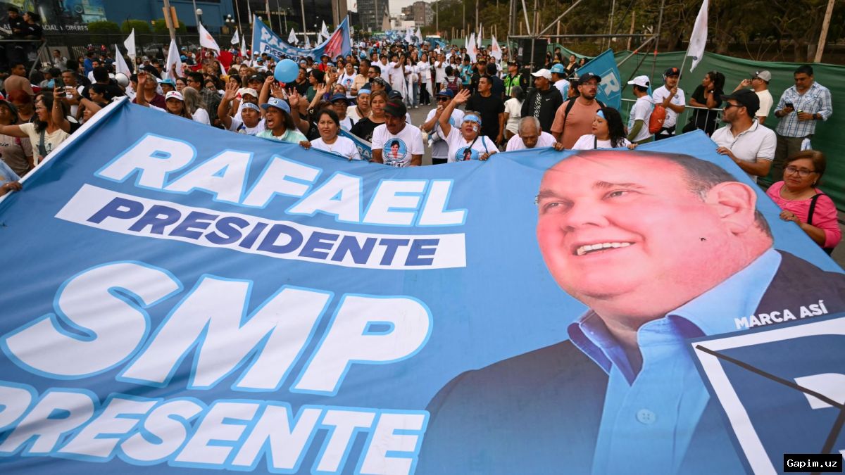 Original: Peru presidential election candidates 🗳️🇵🇪 Peru Prezidentlik Saylovida Trumpga Bog‘langan Nomzod Orqada Qoldi