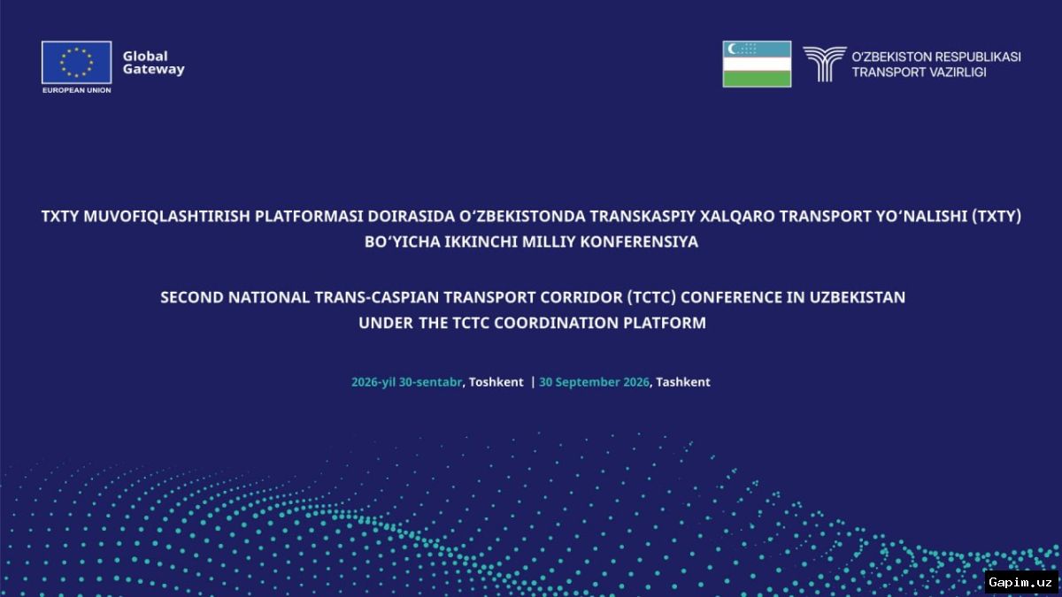 🚂🌍 Tashkent to Host International Conference on Trans-Caspian Transport Corridor