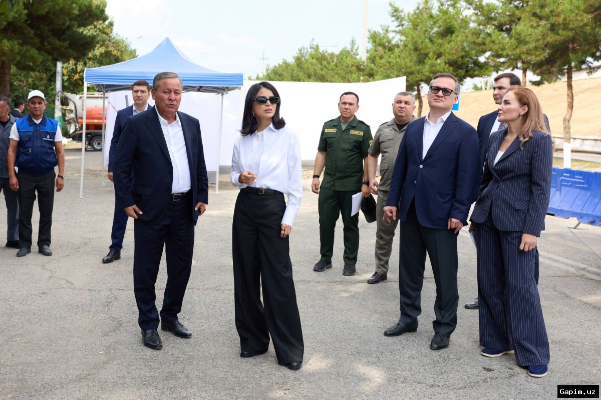 🏗️💧 Construction of water supply and sewerage systems starts in Andijan