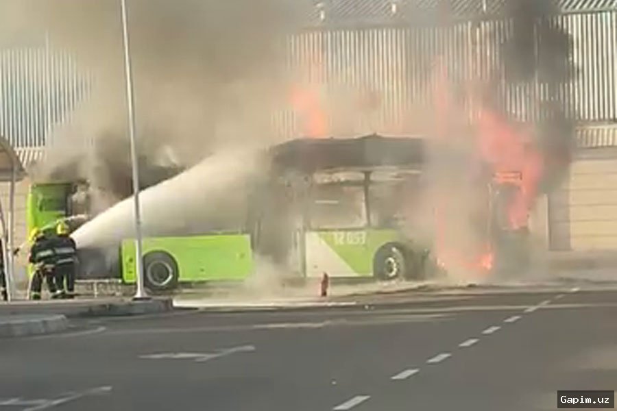 "Toshshahartransxizmat" tutun chiqarayotgan avtobus holatiga izoh berdi