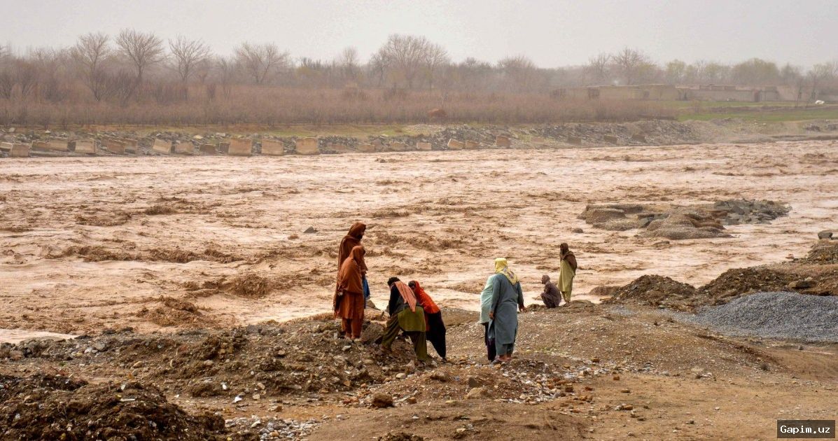 🌊⚠️ Afg‘onistondagi suv toshqinlari: 20 kishi halok bo‘ldi, 80 dan ortiq kishi yaralandi