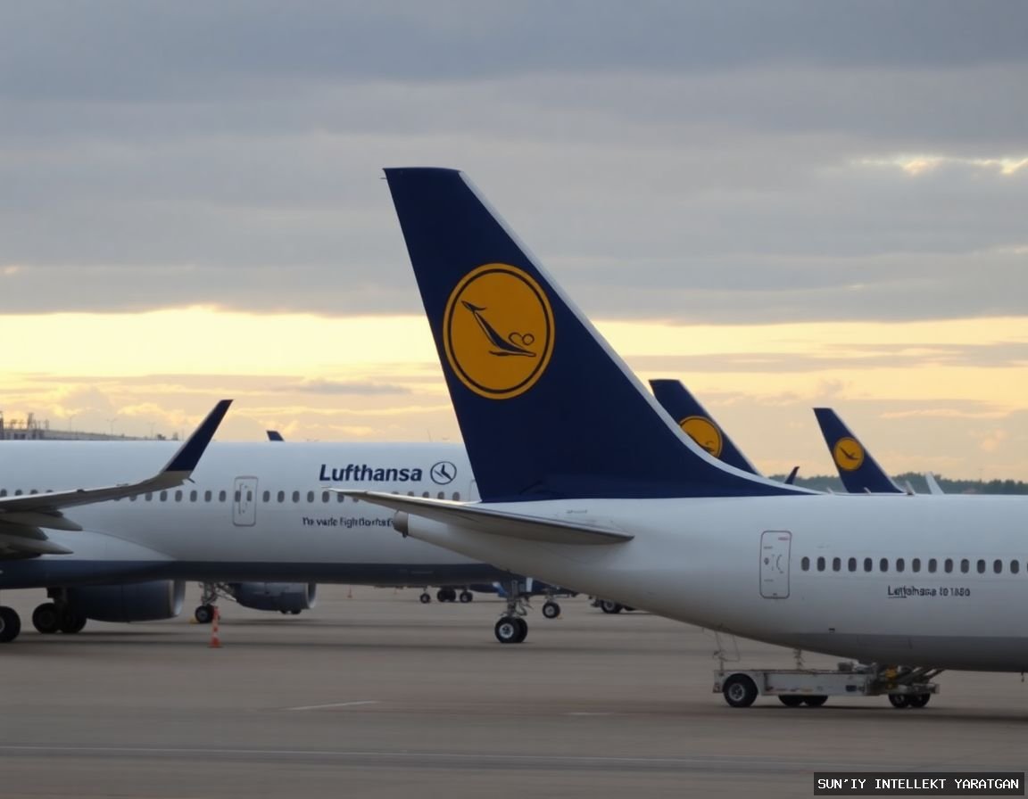 Lufthansa xodimlarining ish tashlashi Germaniyada reyslarning keng miqyosda bekor qilinishiga olib keldi