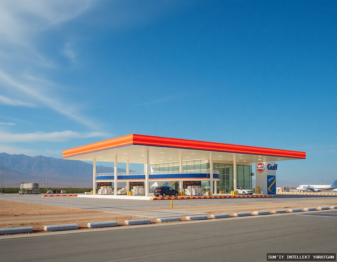 Американская компания Gulf планирует открыть около 100 АЗС в Узбекистане
