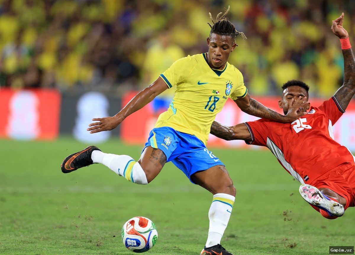 🇧🇷⚽ Винисиус Жуниор привел Бразилию к крупной победе над Панамой