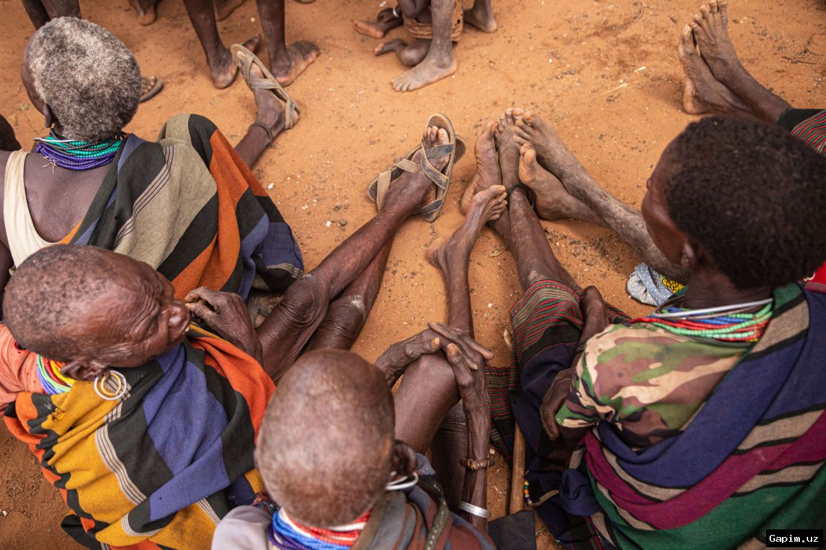 ☀️🍽️ Ugandada ocharchilik xavfi: Eng yomon qurg‘oqchilik oqibatida 19 kishi ochlikdan vafot etdi