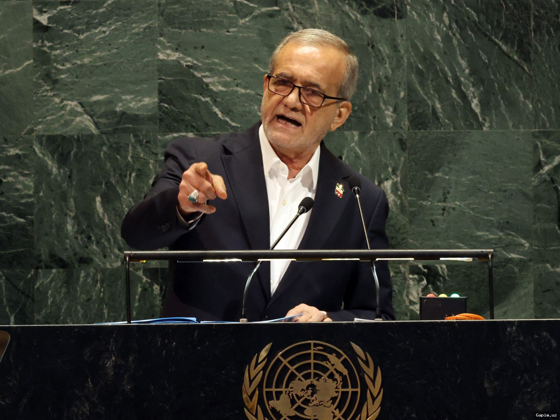 ⚔️🕊️ Eron Prezidenti qo‘shni davlatlarga hujum qilmaslikka va‘da berdi, urush ikkinchi haftasiga o‘tdi