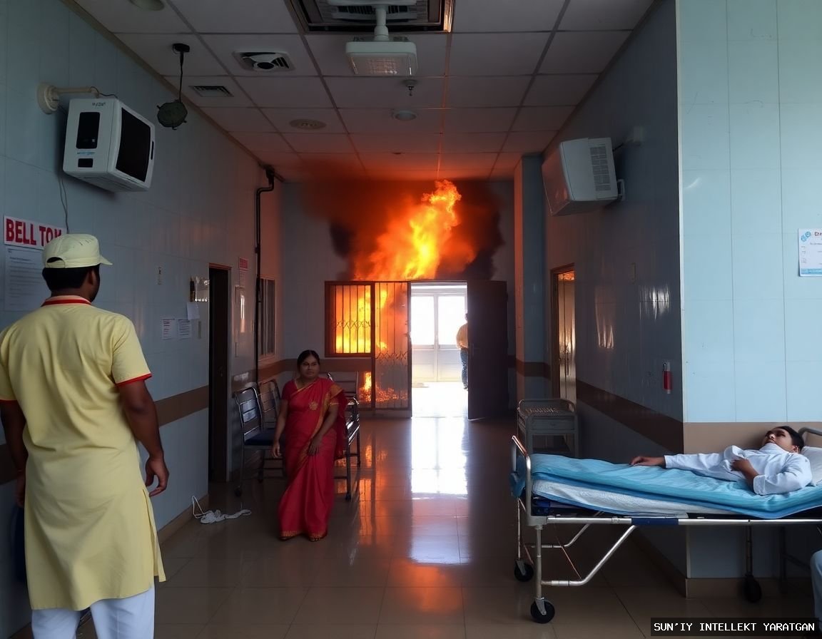 🔥🏥 At Least 10 Killed in Hospital Fire in India's Odisha State