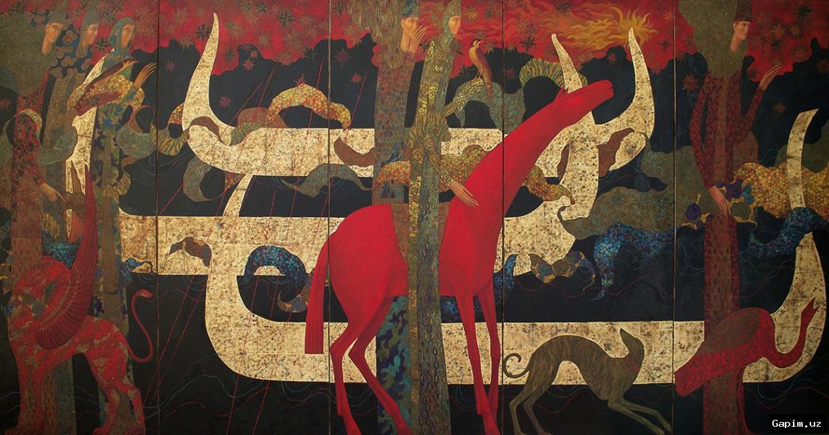 🎨🏛️ Toshkentda taniqli rassom Timur D’Vatsning shaxsiy ko‘rgazmasi ochildi