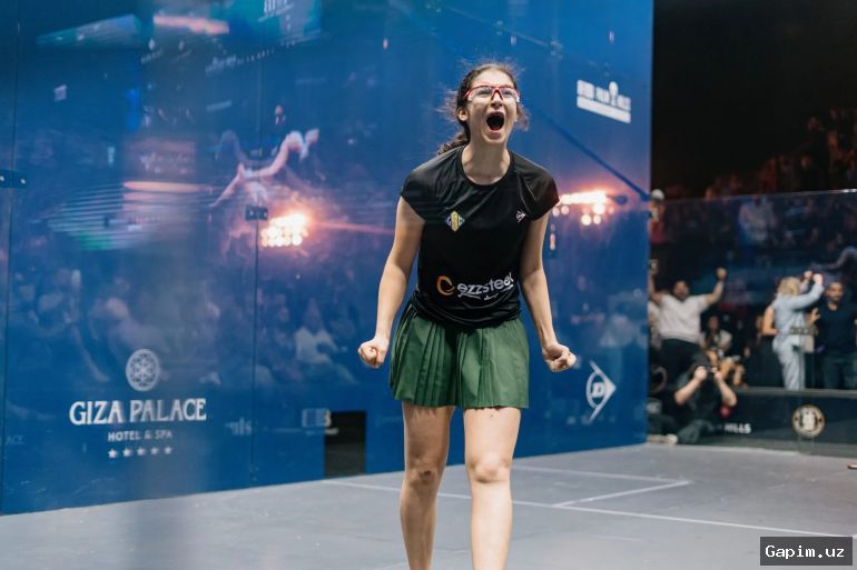 🏆🎾 Египтянка Амина Орфи стала самой молодой чемпионкой мира по сквошу