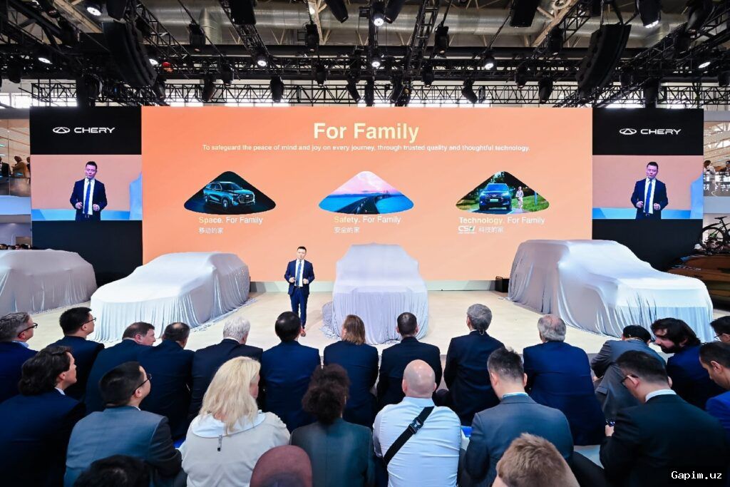 🚗🏠 CHERY Pekin avtosalonida "For Family" konsepsiyasini taqdim etdi
