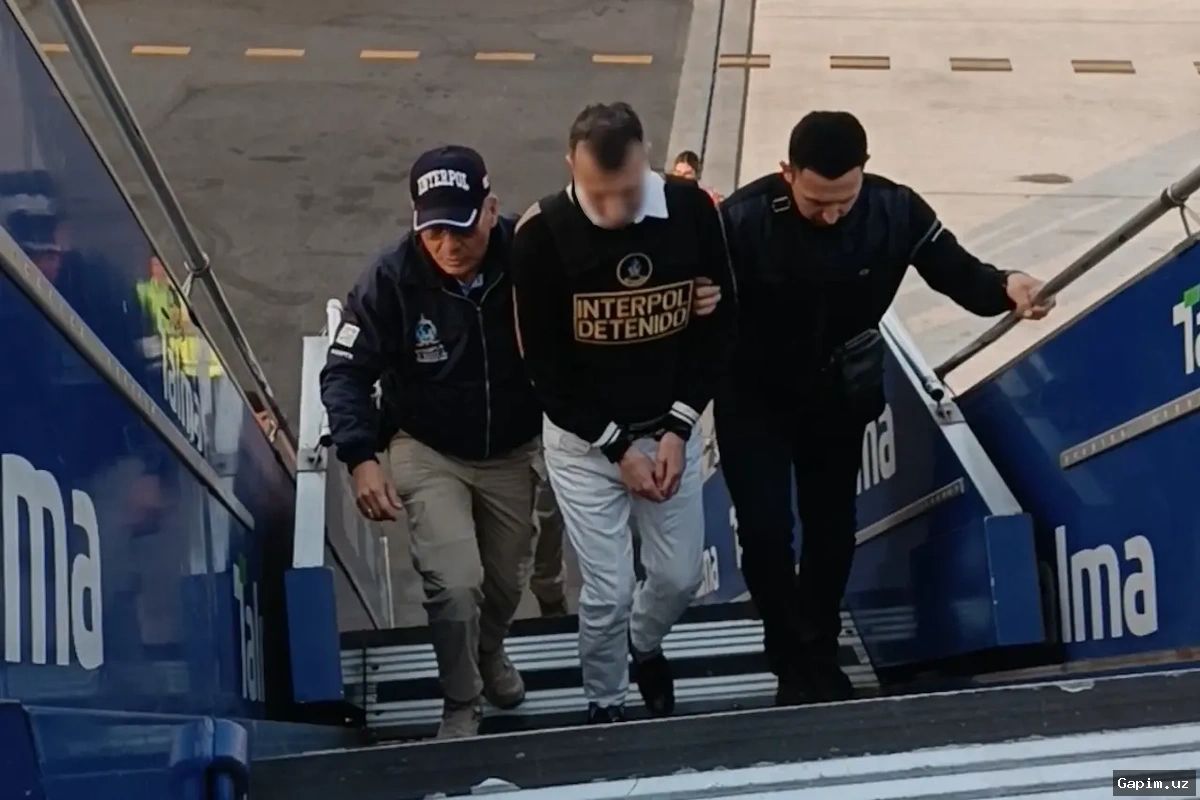 🔍⚖️ Interpol xalqaro qidiruvidagi uch nafar shaxs O‘zbekistonga ekstraditsiya qilindi