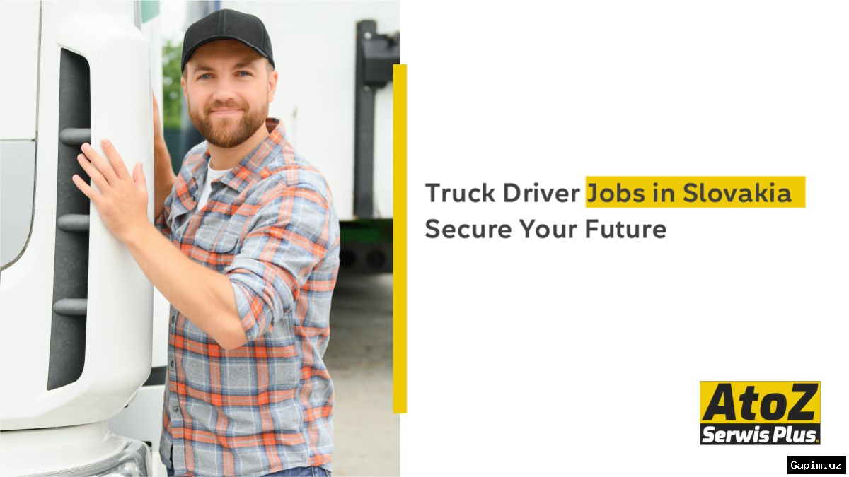 🚜💼 Selection for loader drivers in Slovakia starts for Uzbek citizens with €1,000 monthly salary