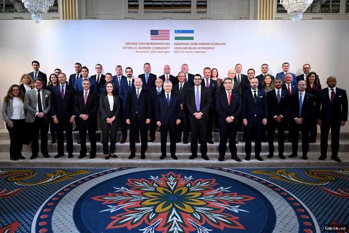 💼🤝 Saida Mirziyoyeva AQShning DFC korporatsiyasi rahbari bilan uchrashdi