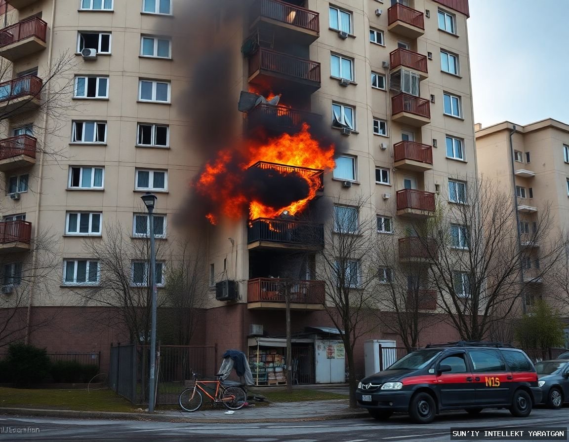В Коканде произошел взрыв газа в многоквартирном доме