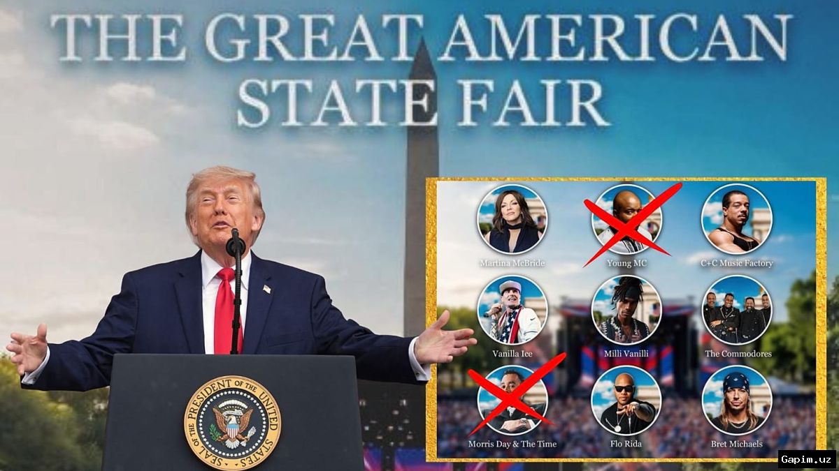 🇺🇸🎤 Trump calls canceled artists 'third rate,' says he will headline 250th anniversary event