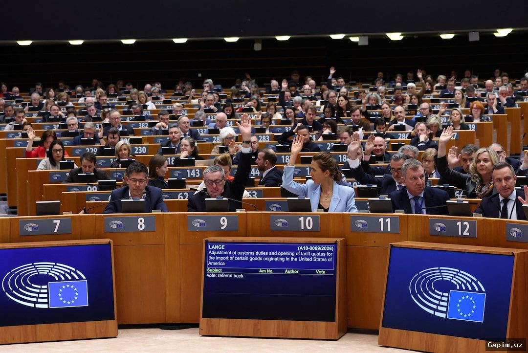 ⚖️🌍 Yevropa Parlamenti AQSh bilan savdo kelishuvini qo'llab-quvvatladi, ammo qat'iy kafolatlar qo'shdi