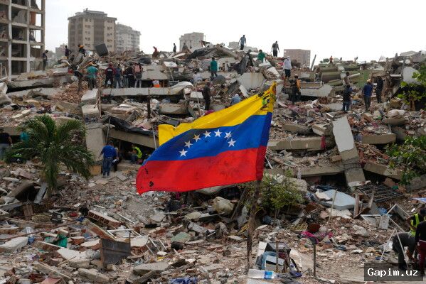 🇻🇪🏚️ Venesueladagi zilzila: La Guayrada 7 kishini yo‘qotgan Ivan Chino xarobalar ostida oilasini qidirmoqda