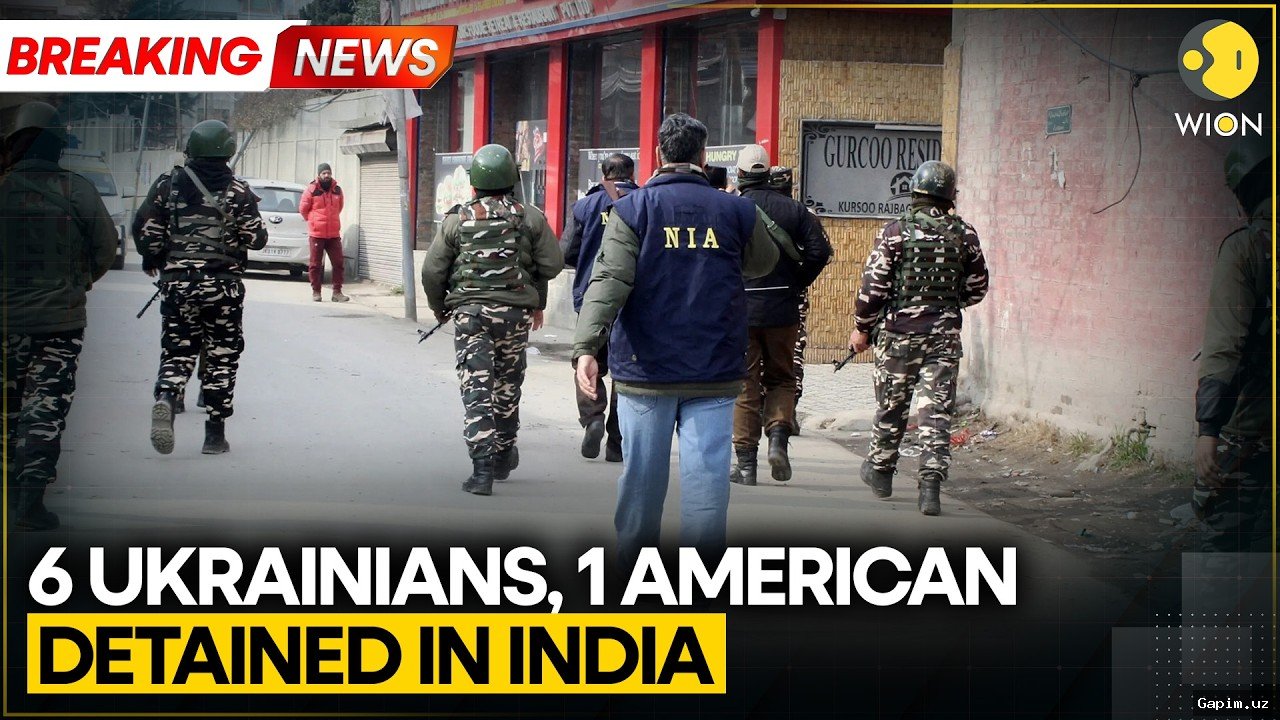 🇮🇳⚖️ Hindistonda olti ukrain va amerikalik terrorizmda ayblanmoqda