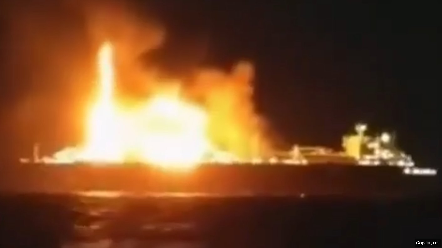🚢💥 Rossiya gaz tankeri Oʻrta dengizda choʻkdi, Moskva Kiyevni hujumda aybladi
