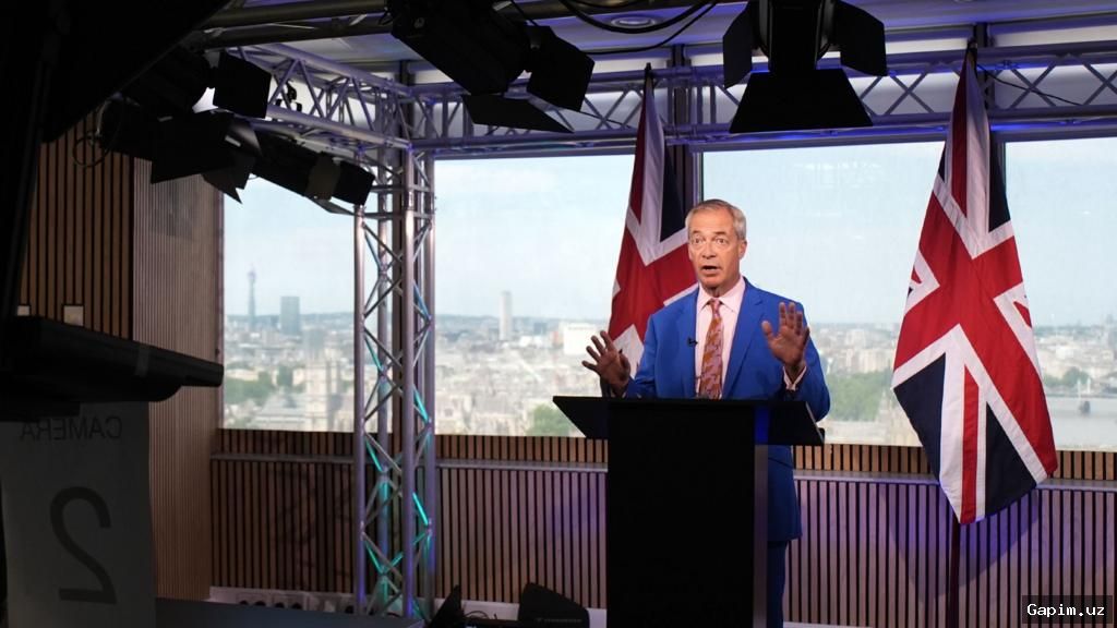 🔴🇬🇧 Nigel Farage parlamentdagi o‘rnidan voz kechdi va saylovoldi poraxo‘rlik mojarosiga qarshi kurashmoqda