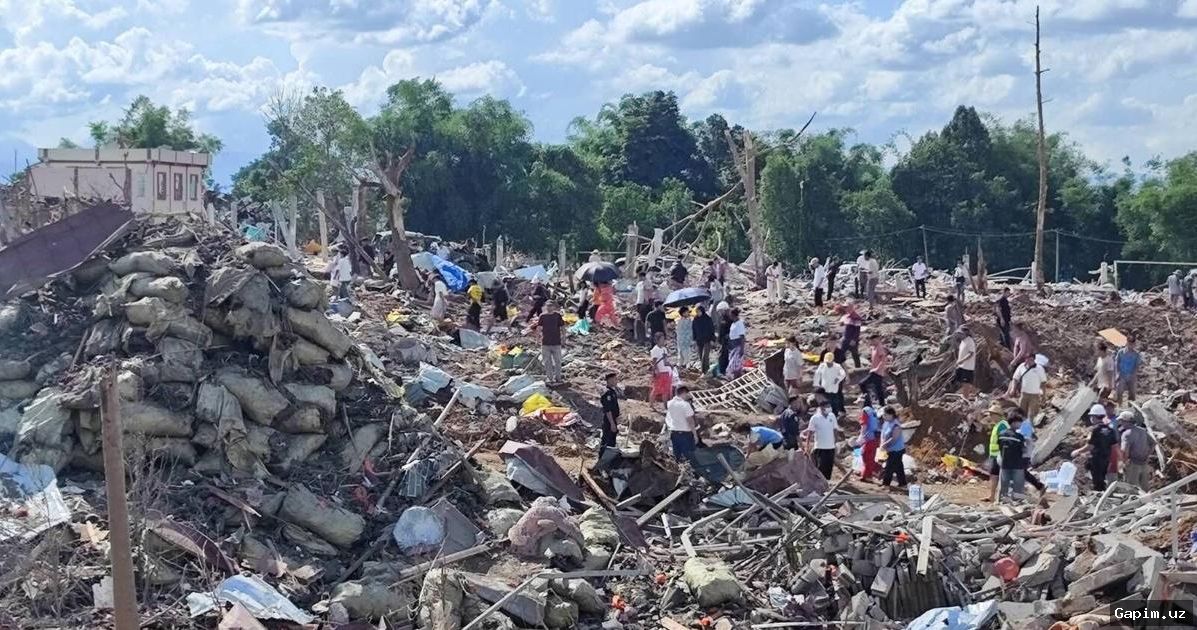 💥🇲🇲 Myanmar explosion kills 46, including six children, over 70 injured