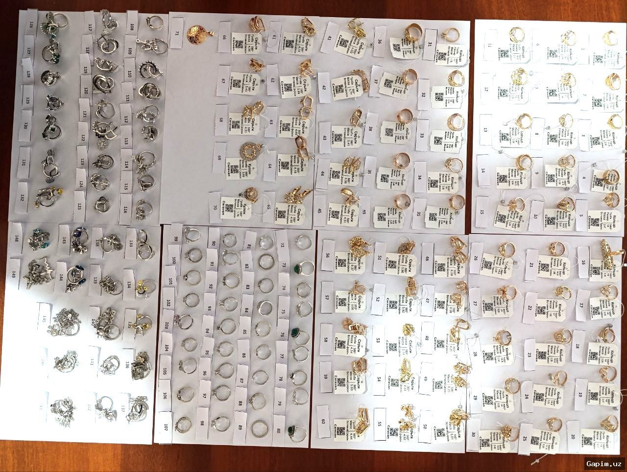 В Андижане предотвращена попытка незаконного вывоза 473 граммов золотых слитков