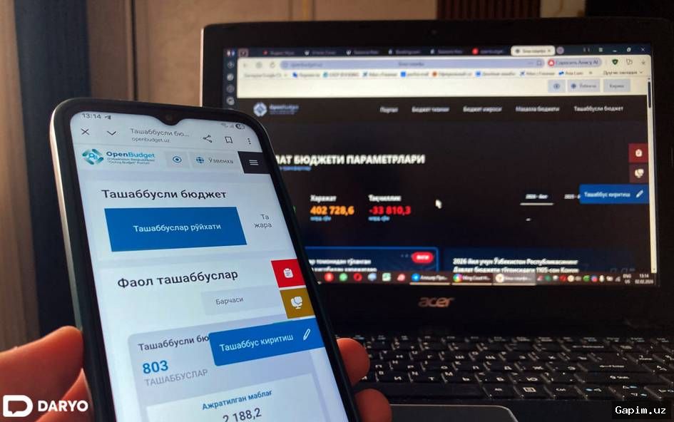 💰📋 Ochiq Budjet 2026 loyihasining ikkinchi mavsumi 15 iyuldan boshlanadi