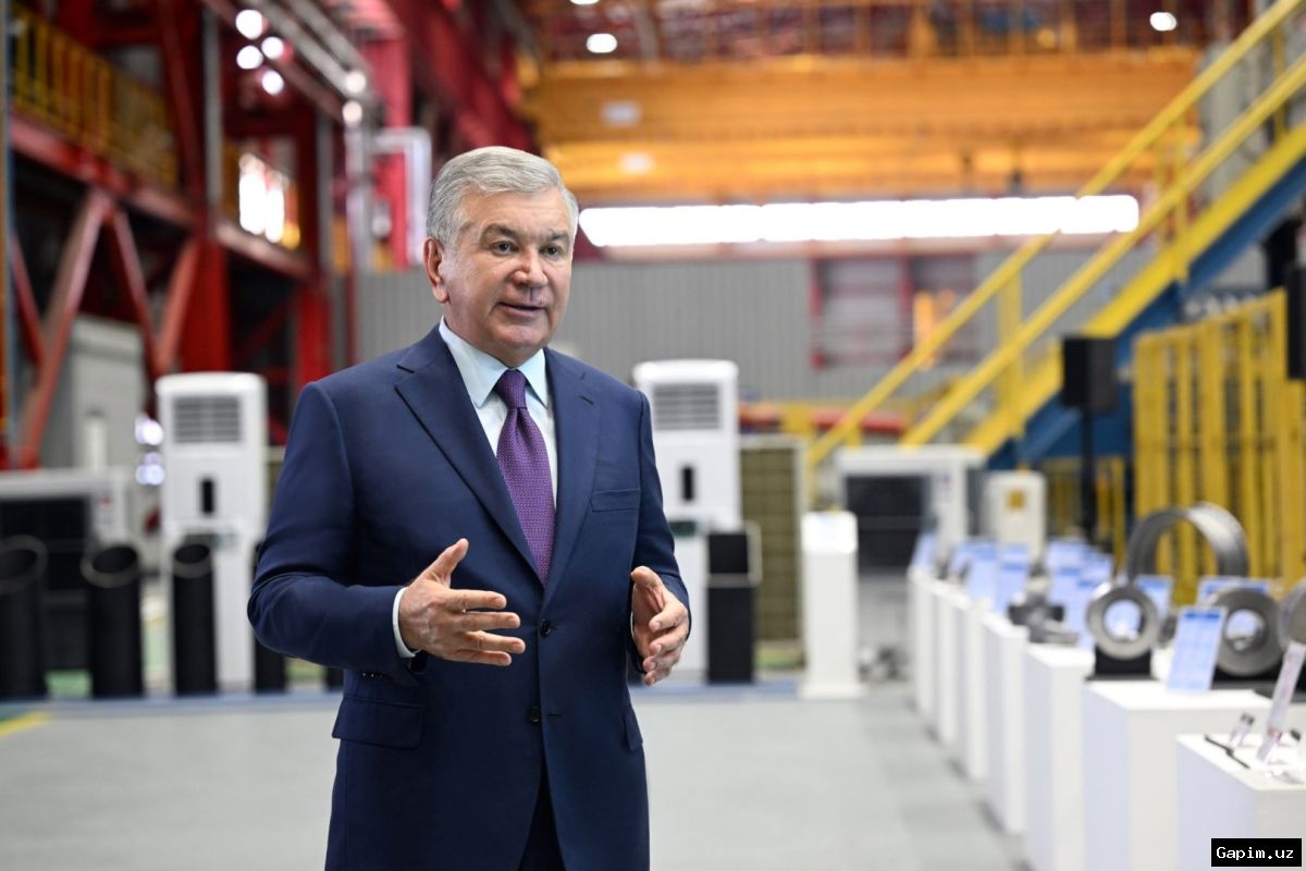 ⚙️🏭 Мирзиёев заявил о готовности металлургических компаний создать полную технологическую цепочку
