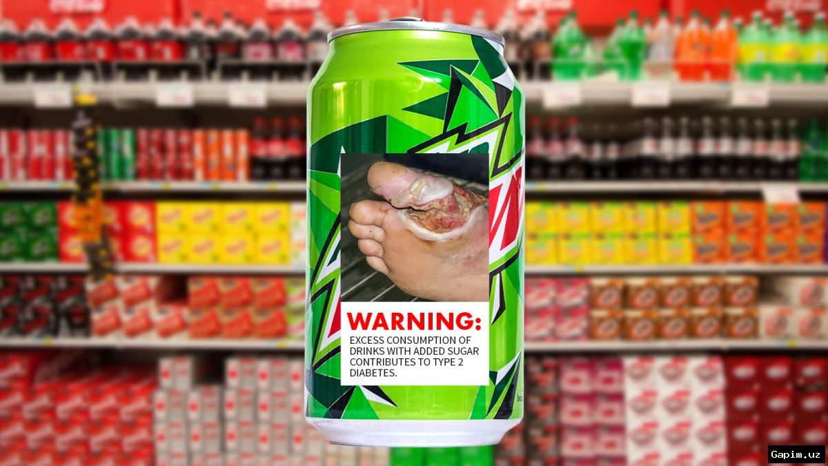 🥤⚠️ Uzbekistan may introduce warning labels on sugary drinks from 2027