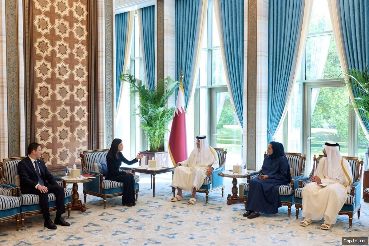 🇶🇦🤝 Саида Мирзиёева встретилась с эмиром Катара
