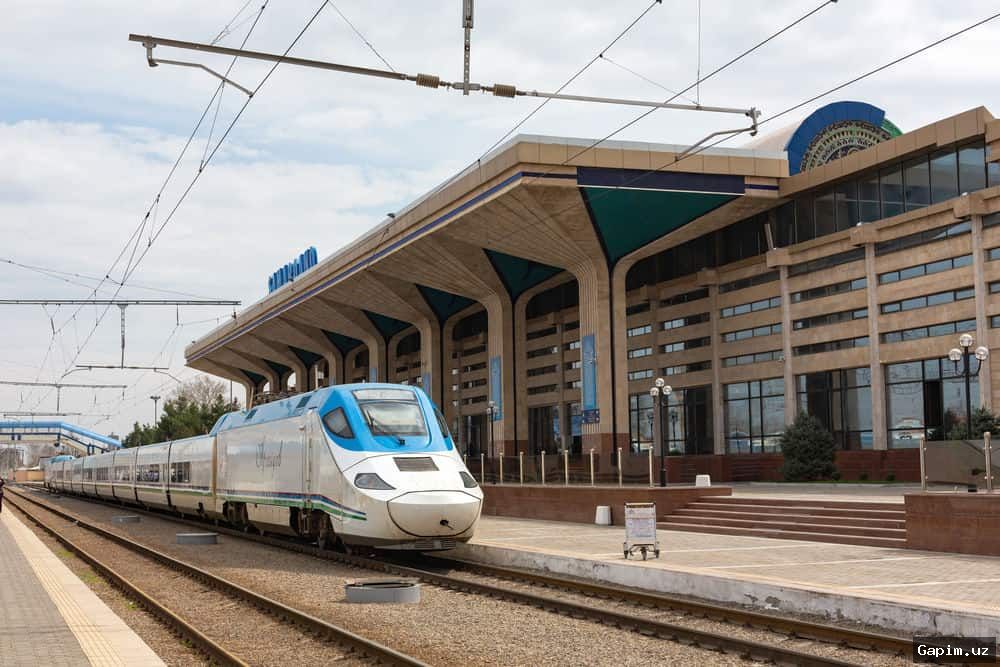 🚆🗺️ Между Ташкентом и Хивой запускается новый электропоезд «Жалалиддин Мангуберди»