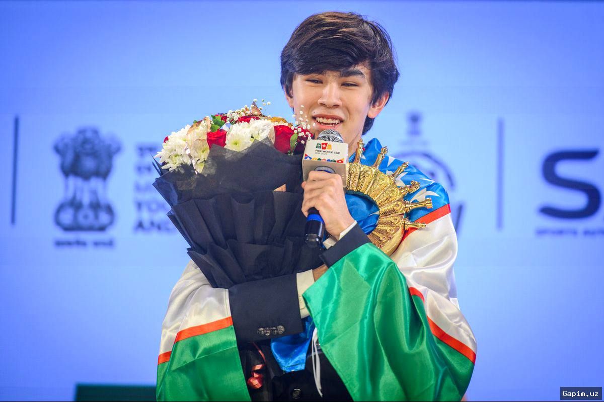 🏆♟️ Узбекский гроссмейстер Жавохир Синдаров стал первым лауреатом FIDE Excellence Awards 2026