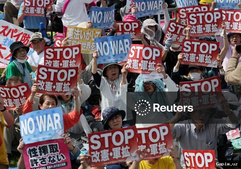 🗾📜 50,000 Protest in Tokyo Against Japan's Constitutional Revision