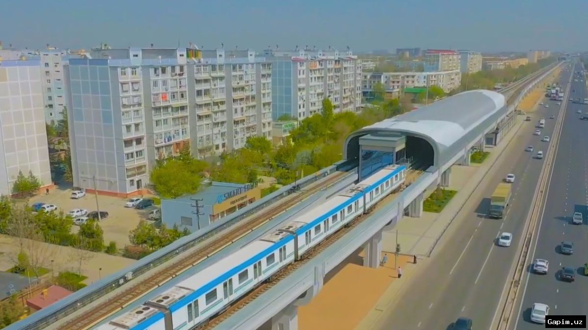 🚇🔧 На наземной кольцевой линии Ташкентского метро поезда будут ходить по сокращенному графику