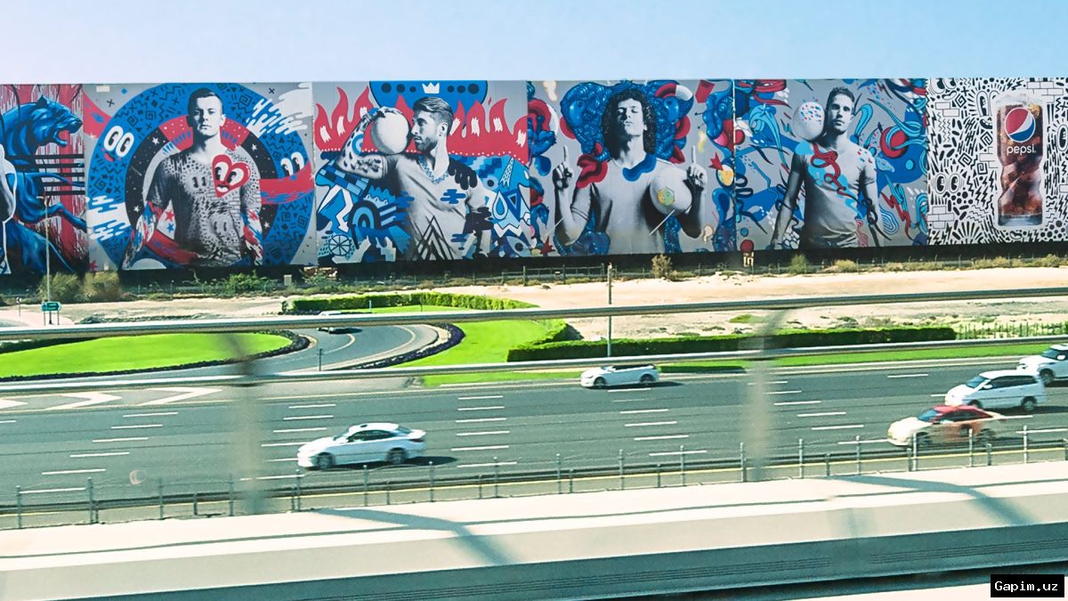 ⚽️🎨 В честь исторического выхода сборной Узбекистана на ЧМ Pepsi запустила проект «Игрок №12»