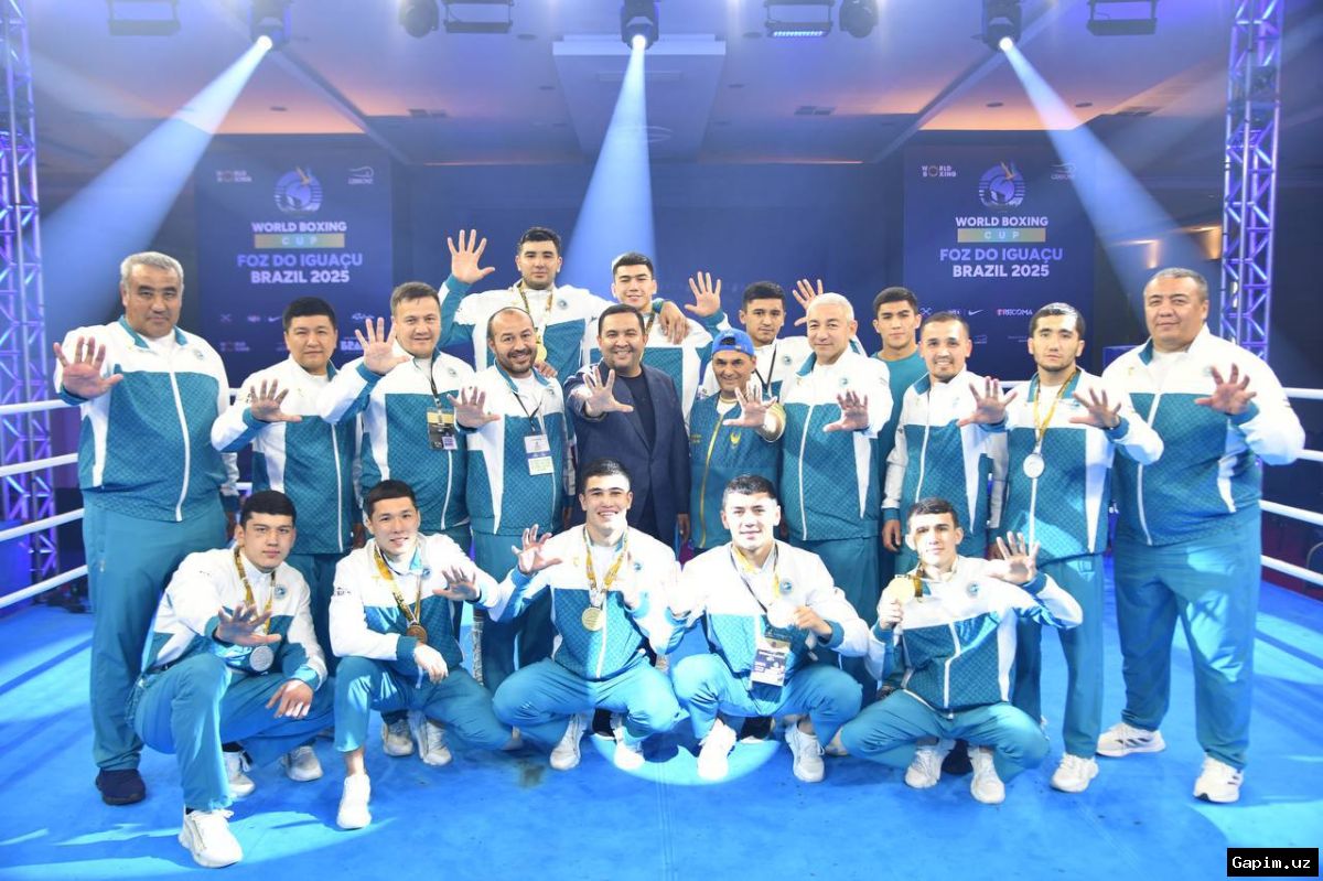 🥊🏆 Сборная Узбекистана завоевала 4 золотые медали на Кубке мира по боксу