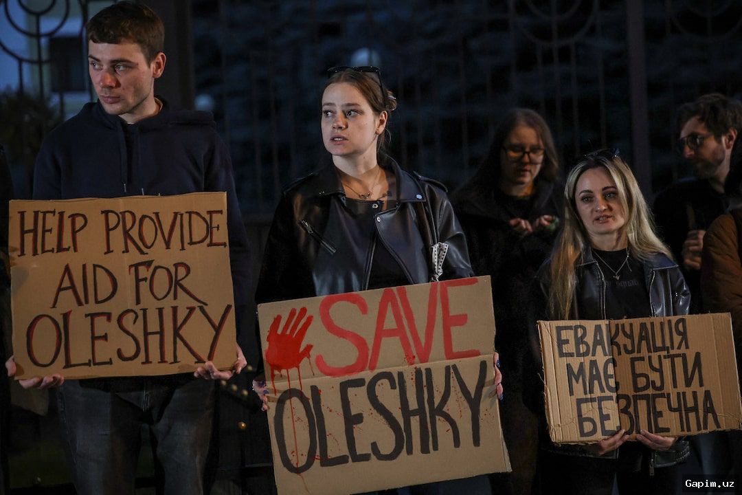🇺🇦🤝 Oleşki şahrida sukunat rejimi: AQŞ rejimining araläşuwi va gumanitar muammolar