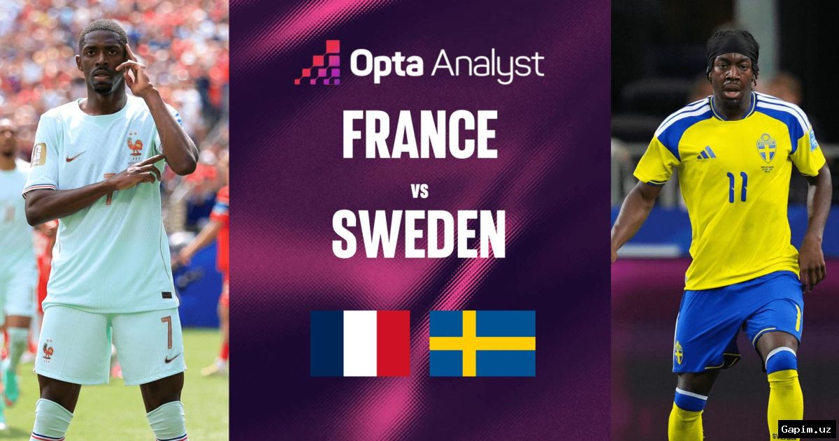 ⚽️🏆 Fransiya va Shvetsiya JCH-2026 1/32 finalida to‘qnash keladi